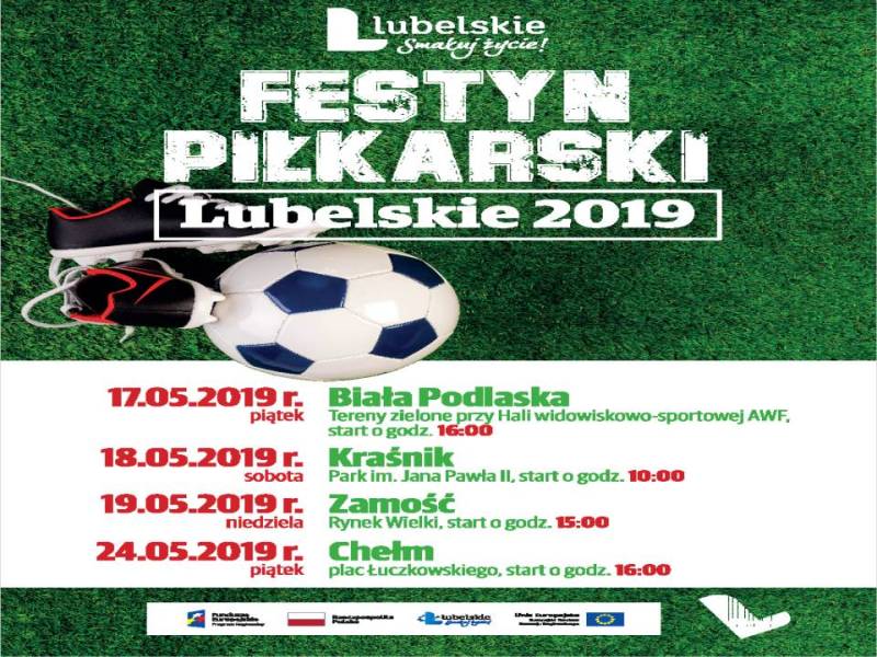 Program Festynu Piłkarskiego Lubelskie 2019